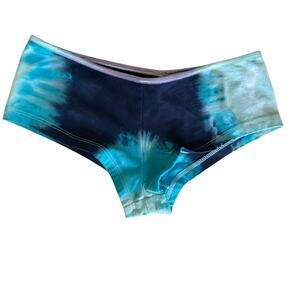 Womens Undies Size Medium Tie Dye Blue